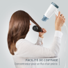 Sèche-cheveux Express 1600W Blanc Neige /Bleu - ROWENTA - CV1836F0