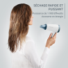 Sèche-cheveux Express 1600W Blanc Neige /Bleu - ROWENTA - CV1836F0