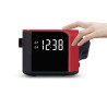 Radio-réveil Luna Rouge/Noir - SCHNEIDER - SC360R