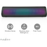 Enceinte Bluetooth sans fil 18 W Noir - NEDIS - SPBT2006BK