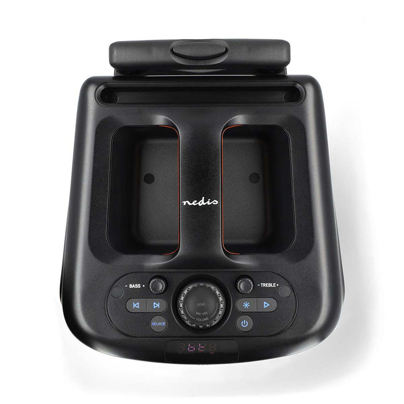 Enceinte Bluetooth Party Trolley 240 W Noir/Orange - NEDIS - SPPT2480BK