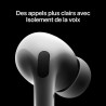AirPods Pro 2ᵉ génération boîtier de charge MagSafe USB‑C Blanc - APPLE - MTJV3ZM/A