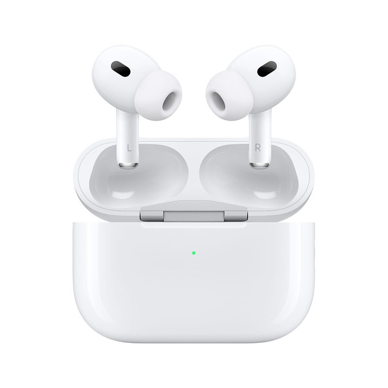 AirPods Pro 2ᵉ génération boîtier de charge MagSafe USB‑C Blanc - APPLE - MTJV3ZM/A