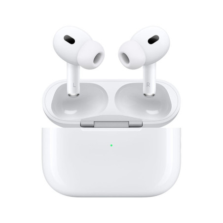 AirPods Pro 2ᵉ génération boîtier de charge MagSafe USB‑C Blanc - APPLE - MTJV3ZM/A