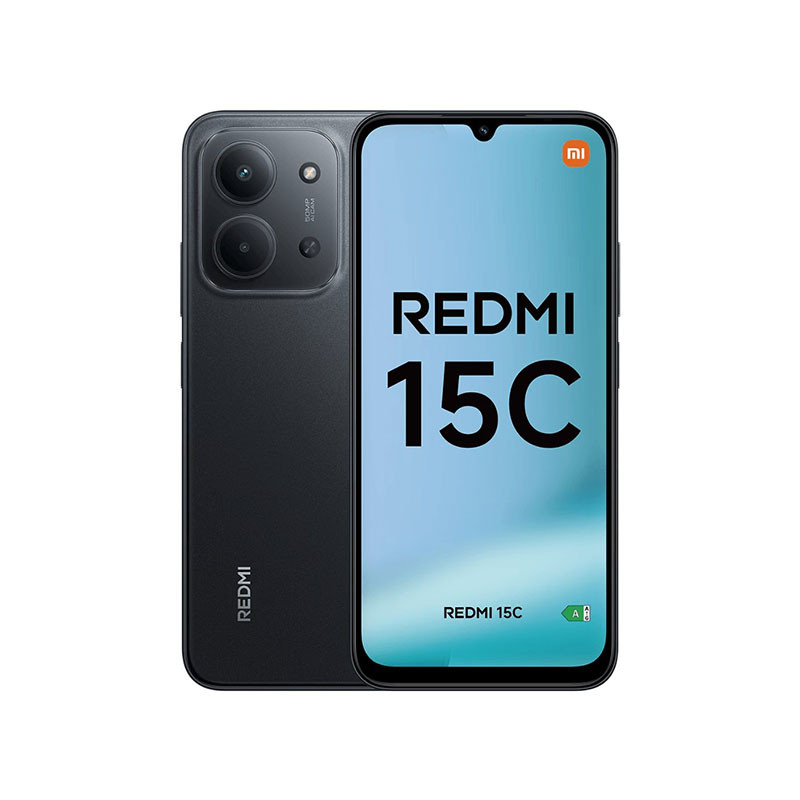Smartphone Redmi 15C 6,9” 4/128Go Noir - XIAOMI - XIAREDMI15C128MB