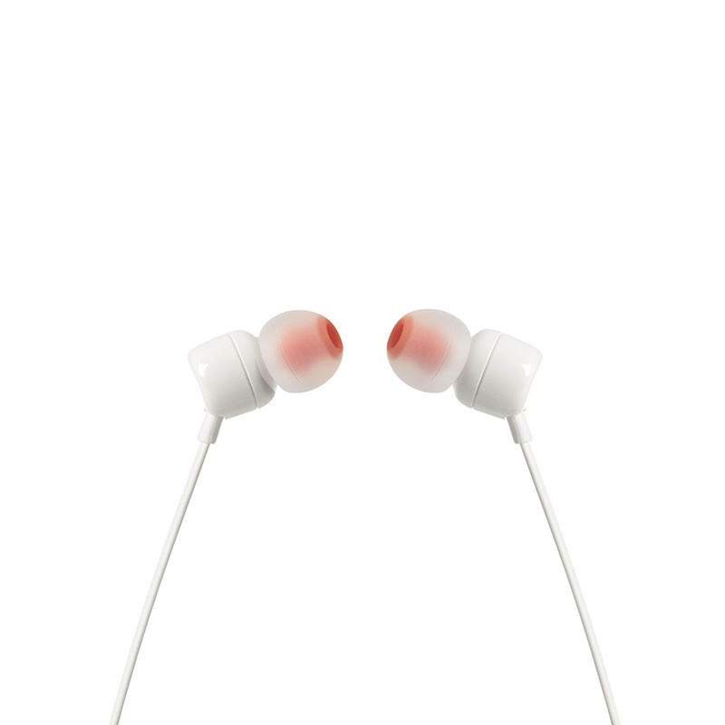 Écouteurs intra-auriculaires T110 Blanc - JBL - JBLT110WHTE