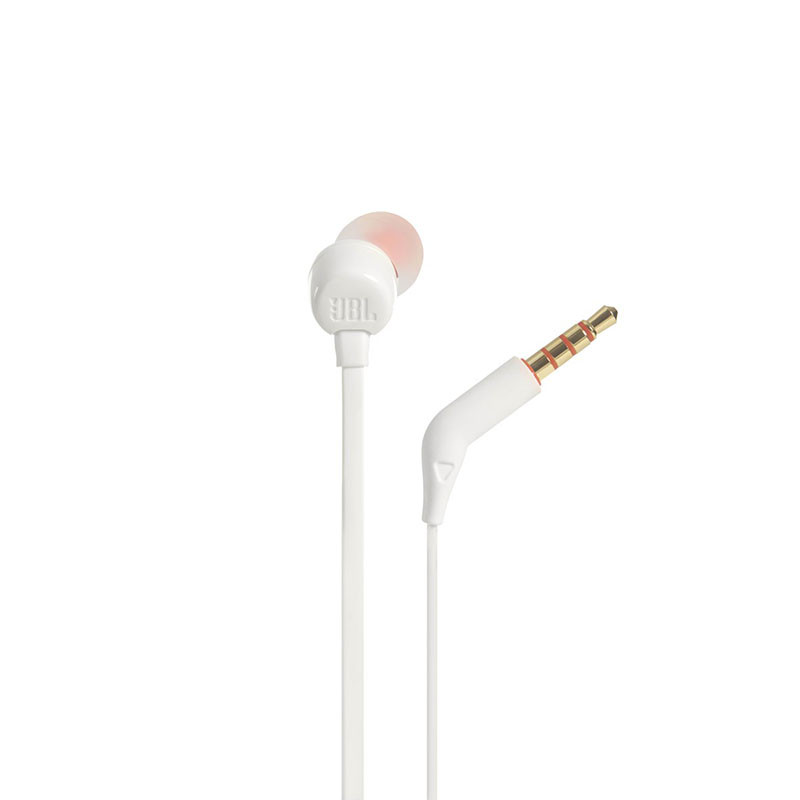 Écouteurs intra-auriculaires T110 Blanc - JBL - JBLT110WHTE