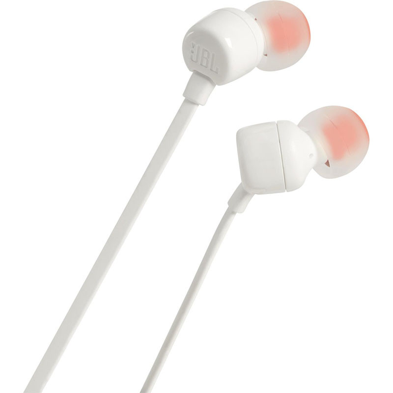Écouteurs intra-auriculaires T110 Blanc - JBL - JBLT110WHTE