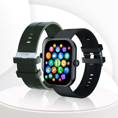 Montre connectée Inwatch II cadran noir- ICONIC - INWATCHIIBLACK12