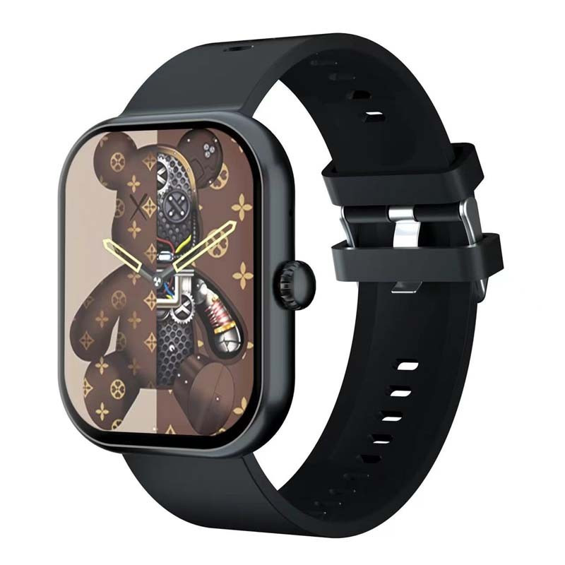 Montre connectée Inwatch II cadran noir- ICONIC - INWATCHIIBLACK12