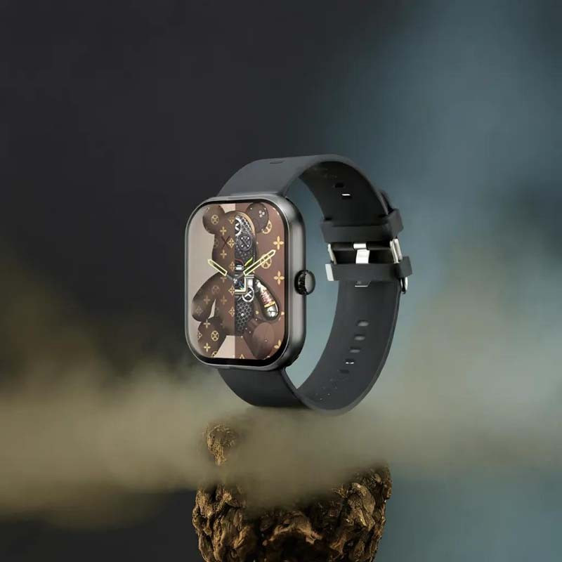 Montre connectée Inwatch II cadran noir- ICONIC - INWATCHIIBLACK12