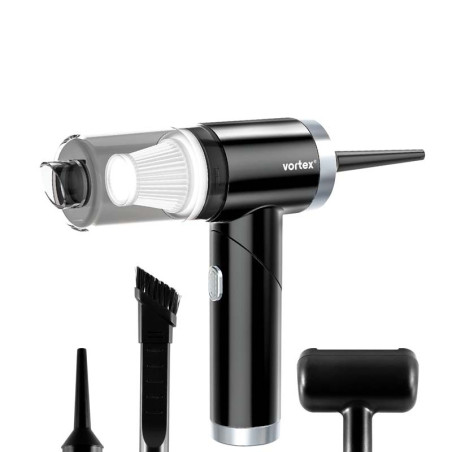 Aspirateur à main pliable 60 Noir - VORTEX - CRC100BLACK