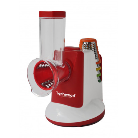 Râpe de cuisine Rap'tout 150W Blanc/Rouge - TECHWOOD - ROBTRO7765TECH