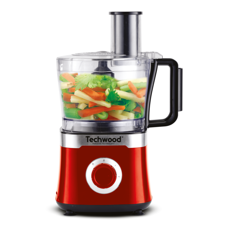 Robot multifonctions 800W 1,5L Rouge - TECHWOOD - ROBTRO6855TECH