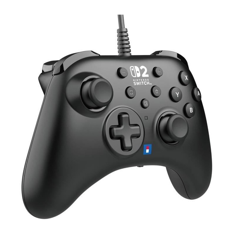 Manette filaire Horipad Turbo pour Nintendo Switch 2 Noir - HORI - 72069000026