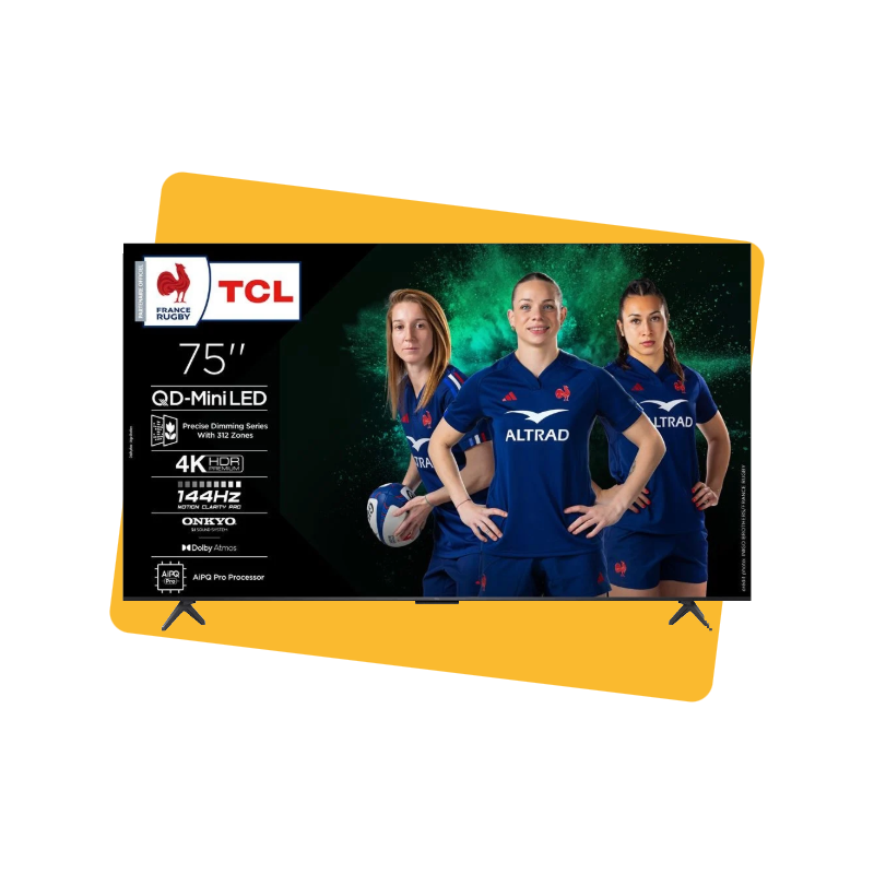 TV - Mini LED - TCL - 189 cm - 4K - 144Hz - Smart TV  - 75C69K