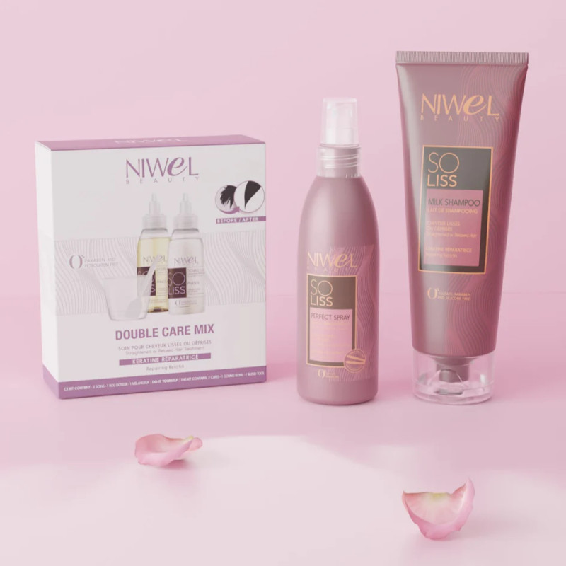 Shampoing lait réparateur, Gamme So Liss - NIWEL