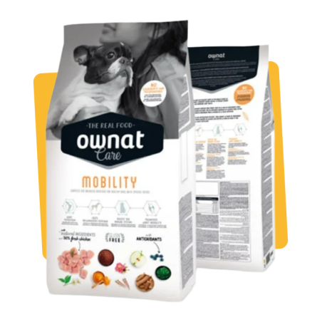 Croquettes pour chien sans gluten Care Mobility 10Kg - OWNAT - OCCMC507