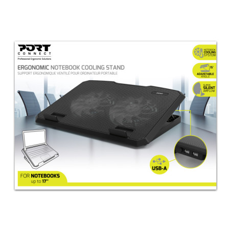 Support d'ordinateur ergonomique ventilé - PORT DESIGNS - 901099