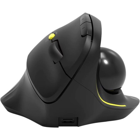 Souris ergonomique sans fil rechargeable avec boule directionnelle - PORT DESIGNS - 900719