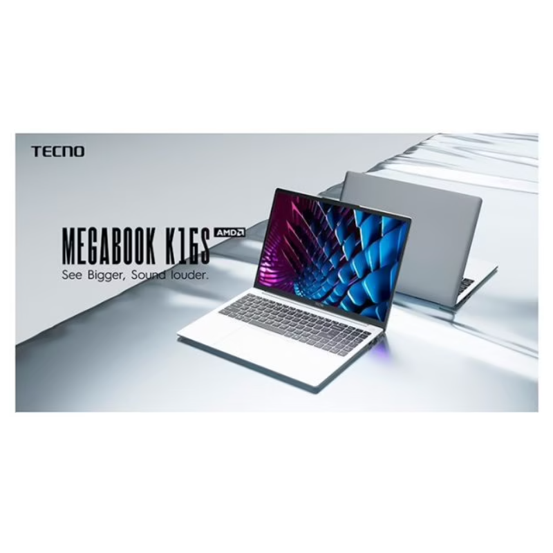 PC portable Megabook K16SDA AMD Ryzen 7 5825U 16Go/1To - TECNO - PORTNB-K16SDA-330052