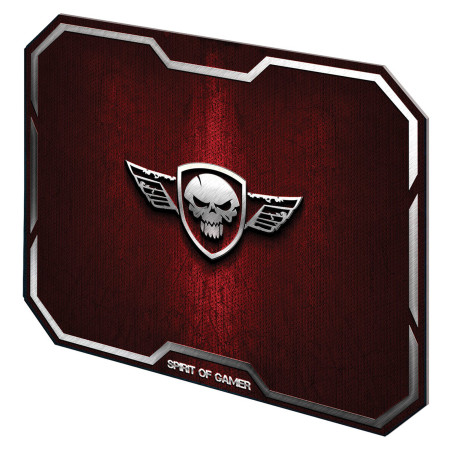 Tapis souris souple Red Victory Skull - M - SPIRIT OF GAMER - TAPPAD01MR