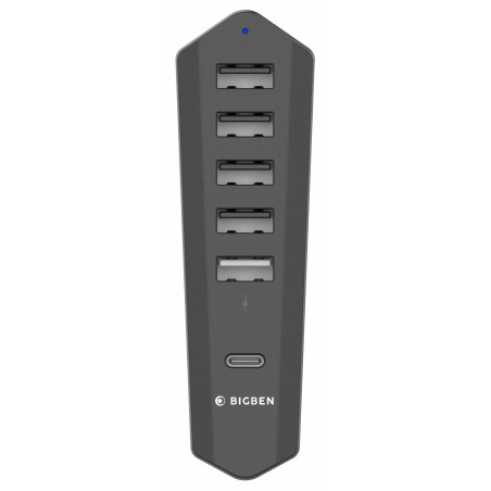 Hub USBx5 PS5 Slim noir - BIGBEN - HUBPS5SUSBHUB