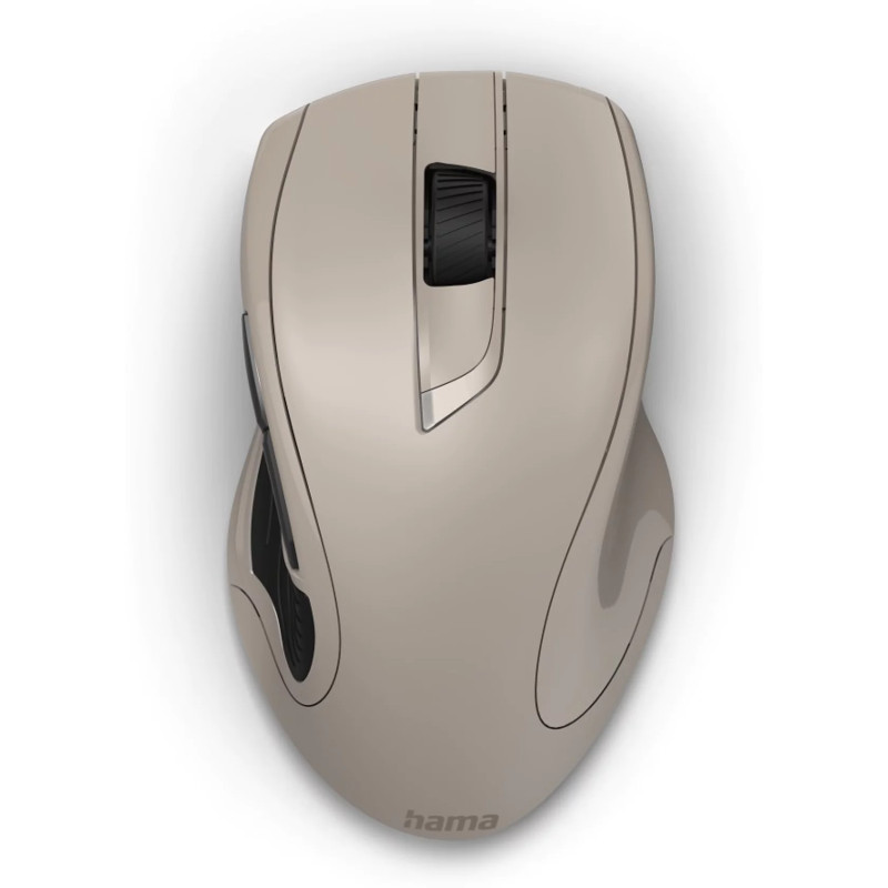 Souris laser 7 boutons sans fil beige - HAMA - SOURMW-900SDISK