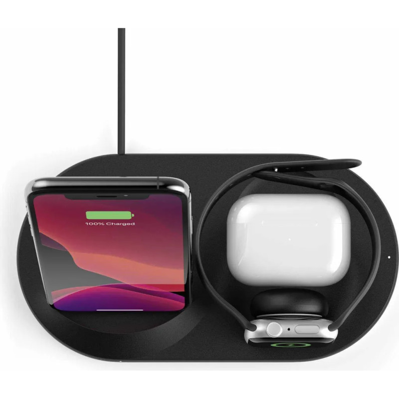 Station de recharge à induction WiFi 3 en 1 noir - BELKIN - CABLEBNWIZ001VFBKBEL