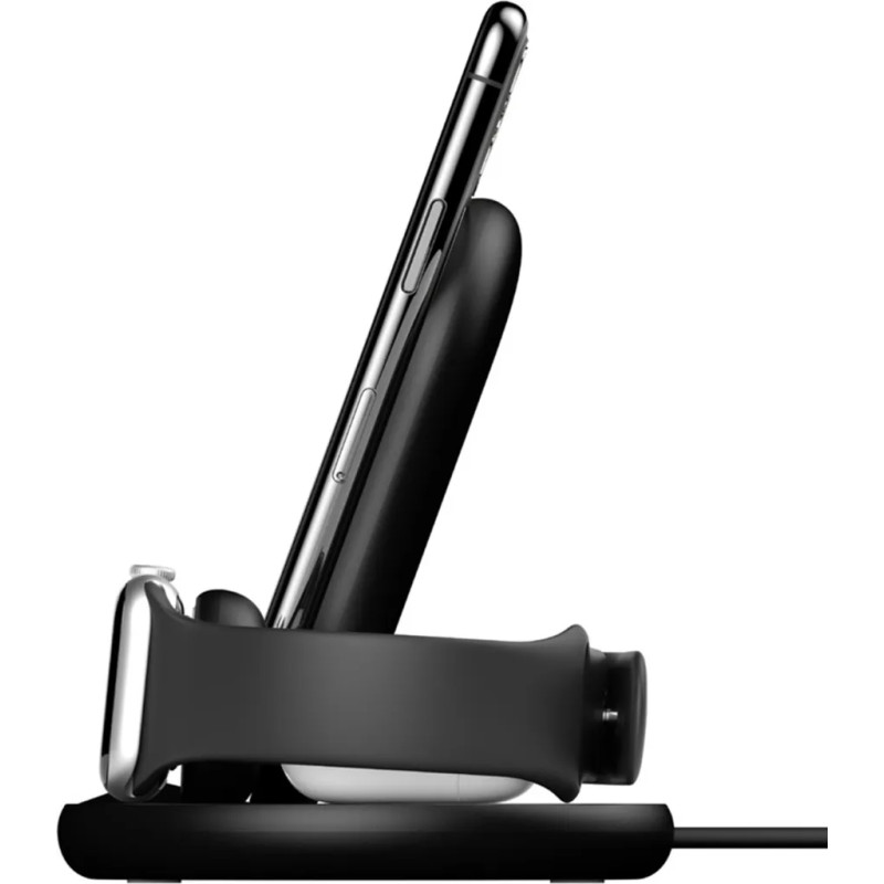 Station de recharge à induction WiFi 3 en 1 noir - BELKIN - CABLEBNWIZ001VFBKBEL