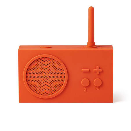 Enceinte bluetooth avec radio FM Tykho 3 orange - LEXON - IO-LA119O1MOB