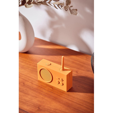 Enceinte bluetooth avec radio FM Tykho 3 orange - LEXON - IO-LA119O1MOB