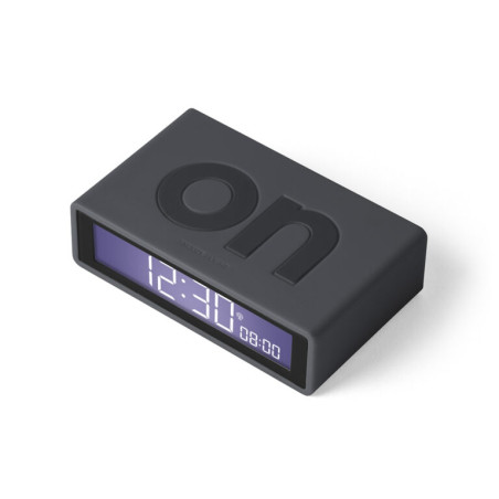 Réveil LCD FLIP+ réversible radio-piloté - LEXON - IO-LR150N0MOB