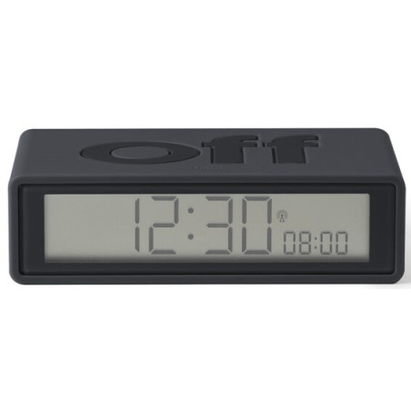 Réveil LCD FLIP+ réversible radio-piloté - LEXON - IO-LR150N0MOB
