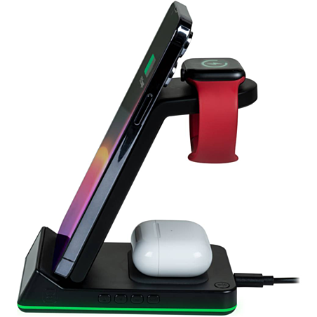 Réveil et station de charge sans fil, compatible APPLE - THOMSON - REVCL750IATHOM
