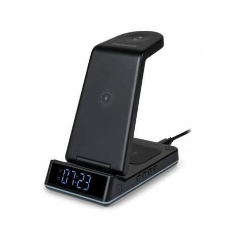 Réveil et station de charge sans fil, compatible Android - THOMSON - REVCL750ISTHOM