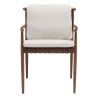 Set de 2 fauteuils en aluminium Retro effet bois - NATERIAL - 27810336