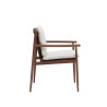 Set de 2 fauteuils en aluminium Retro effet bois - NATERIAL - 27810336