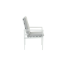 Set de 2 fauteuils Athena en aluminium Blanc/Gris - NATERIAL - 86545465