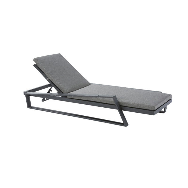 Bain de soleil Axion en aluminium Gris - NATERIAL - 83984539