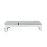 Bain de soleil Athena en aluminium Blanc/Gris - NATERIAL - 86549021