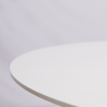 Table de repas Neptune ovale 6 places 200x100 Gris - NATERIAL - 8545487