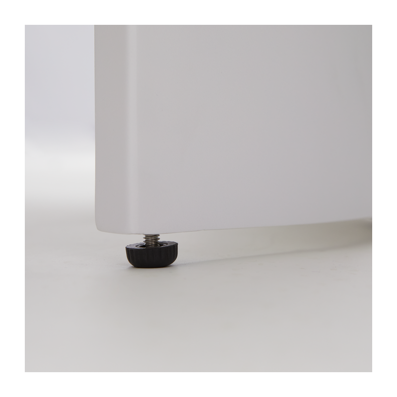 Table de repas Neptune ovale 6 places 200x100 Gris - NATERIAL - 8545487