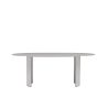 Table de repas Neptune ovale 6 places 200x100 Gris - NATERIAL - 8545487