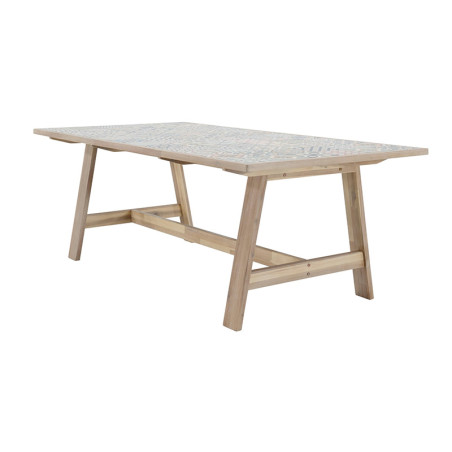Table de jardin Soho rectangulaire 8 places Gris - NATERIAL - 82566376