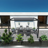 Table de jardin Odyssea II aluminium 10 places Anthracite - NATERIAL - 83813050