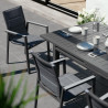 Table de jardin Odyssea II aluminium 10 places Anthracite - NATERIAL - 83813050