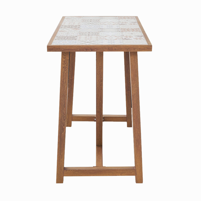 Table de jardin Gaia 4 places Brun - NATERIAL - 90339756