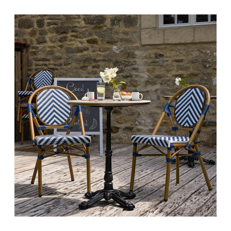 Table de jardin ronde Paris 60 cm - NATERIAL - 86549054