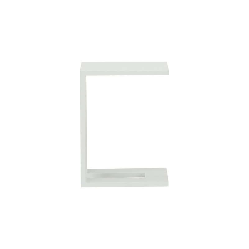 Table d’appoint haute Athena en aluminium Blanc - NATERIAL - 86545444